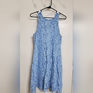 Light Blue Lace Dress